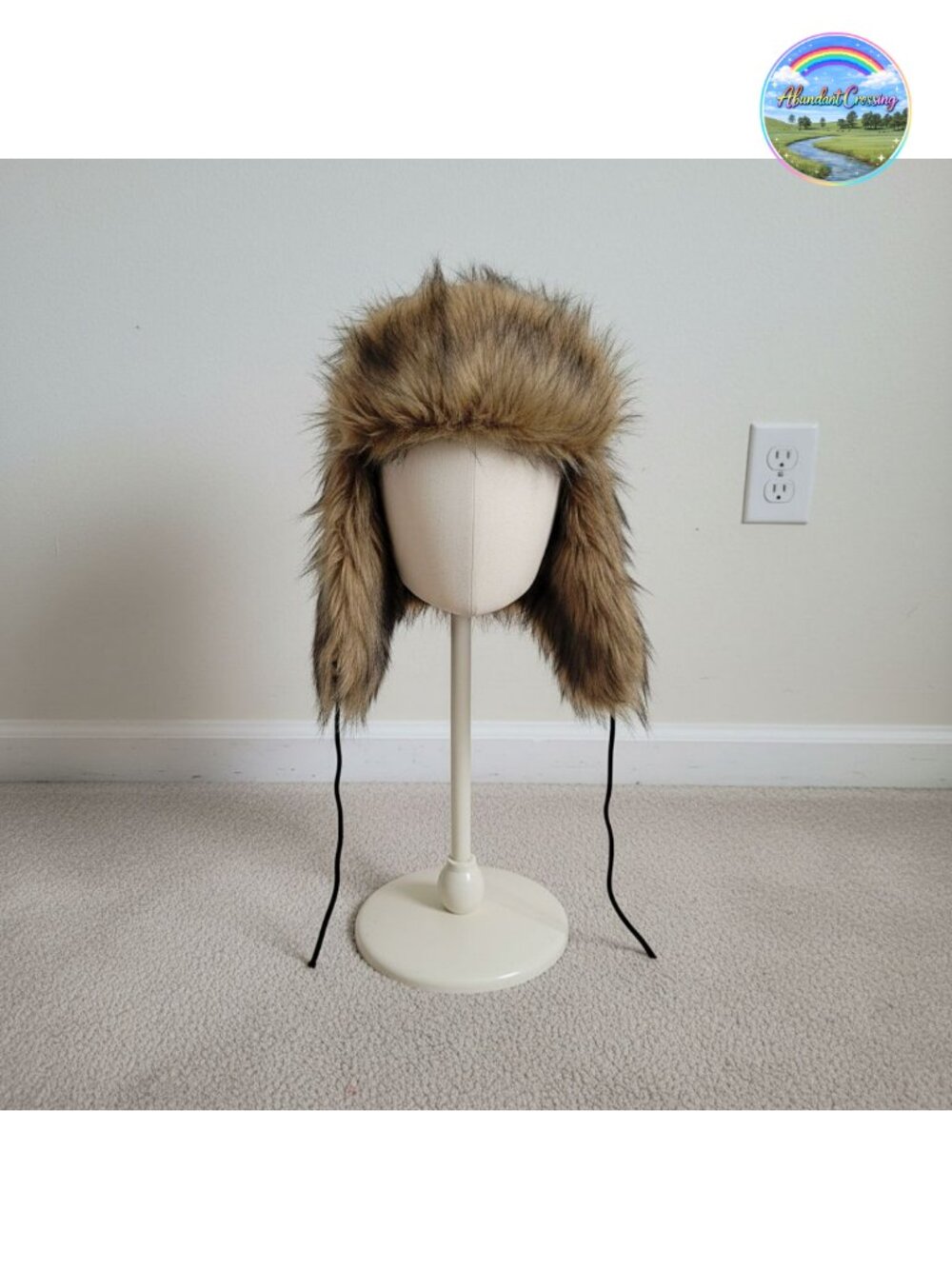 Faux Fur Trapper Hat Winter Earmuffs Russian Ushanka Y2K